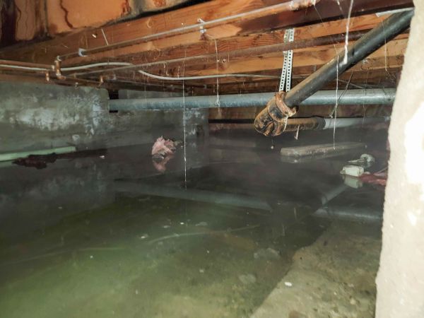 Crawl Space Drying in Winston Salem